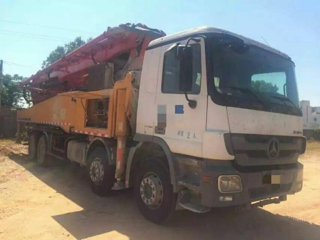 Used Concrete Pump 52 Meter Used Concrete Machine Truck Mounted