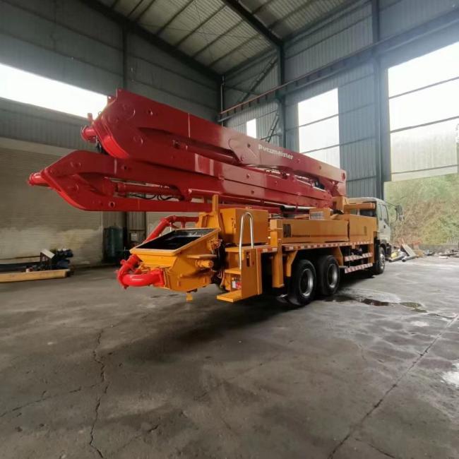 Used Heavy Equipment for Construction Putzmeister Truck Mounted Concrete Pump 38 Meter