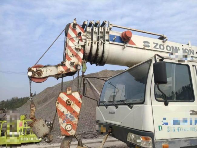 Mobile Crane 2012 Zoomlion 50ton All-Terrain Used Truck Crane