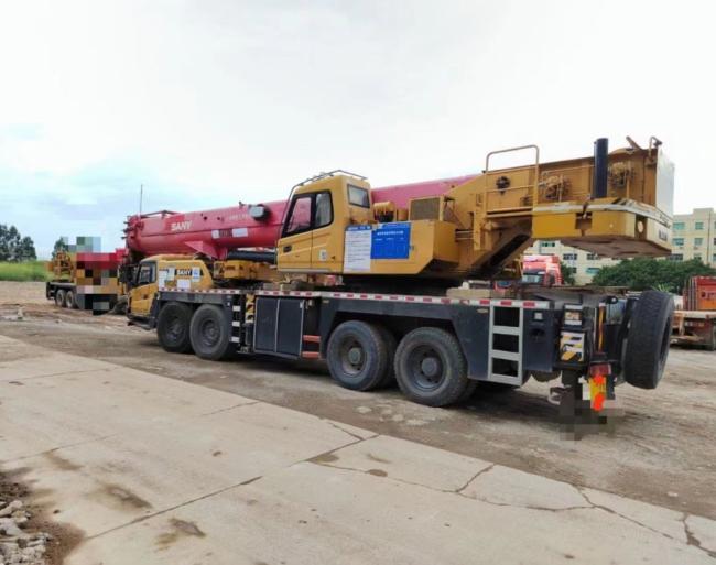 2017 Sy Used 80ton Truck Crane Heavy Equipment Mobile Crane