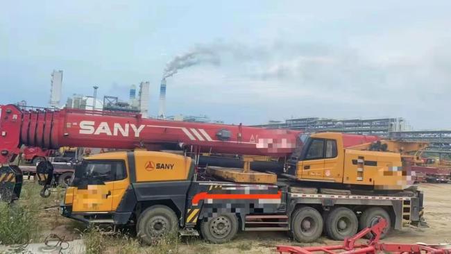 Short Truck Crane Tractive Price Truck-Mounted Telescopic Crane 100ton