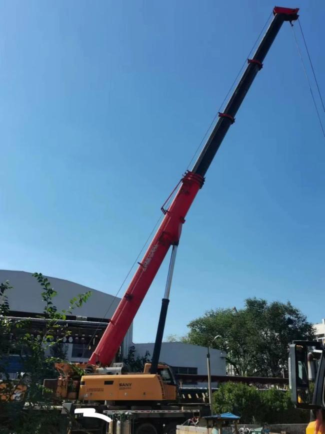 Short Truck Crane Tractive Price Truck-Mounted Telescopic Crane 100ton