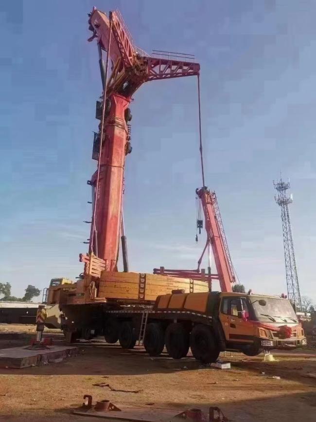 Construction Machinery Mobile Crane 120ton Used Truck Crane