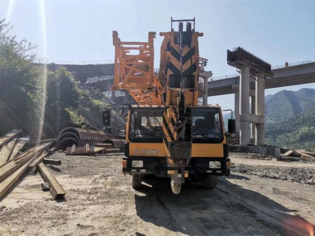 Short Truck Crane Zoomlion Xg 70ton 2009 Year Mobile Crane