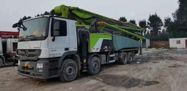 Used Concrete Boom Pump Construction Equipment Zoomlion 63meter Good Price China
