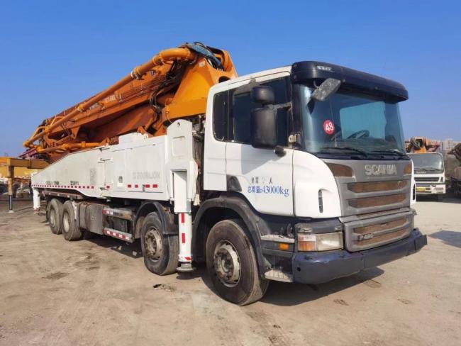 Construction Machinery Used Zoomlion 52 Meter Pump Truck