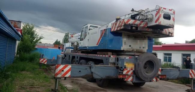 Used Heavy Equipment Mobile Crane Zoomlion 2013 Year 90ton