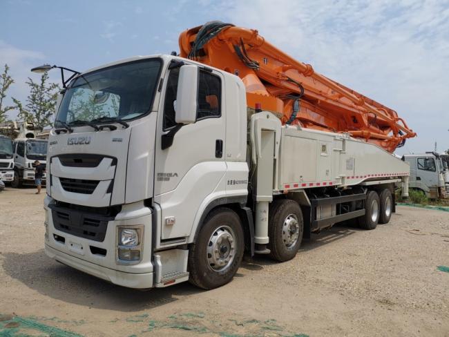 Batching Plate Concrete Pump Zoomlion 47meter for Ready Mixer Truck Machinery