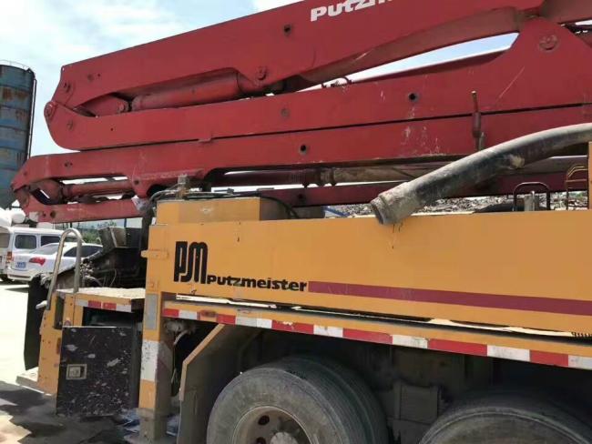 Putzmeister Concrete Pump Truck 38 Meter Heavy Equipment