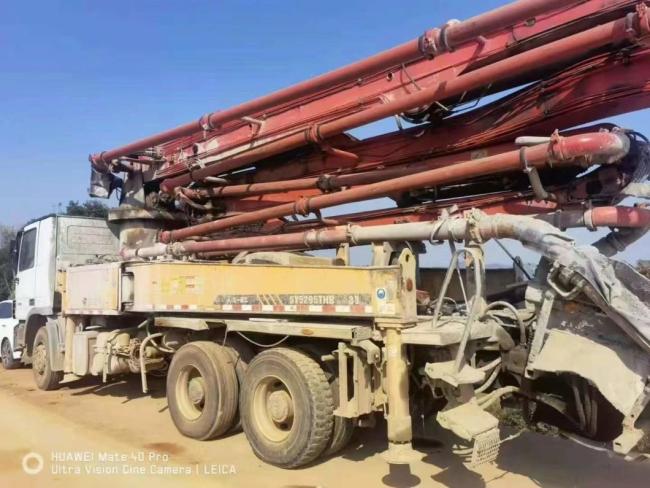 Used Sy Truck Mounted Concrete Pump 38 Meter Construction Machine