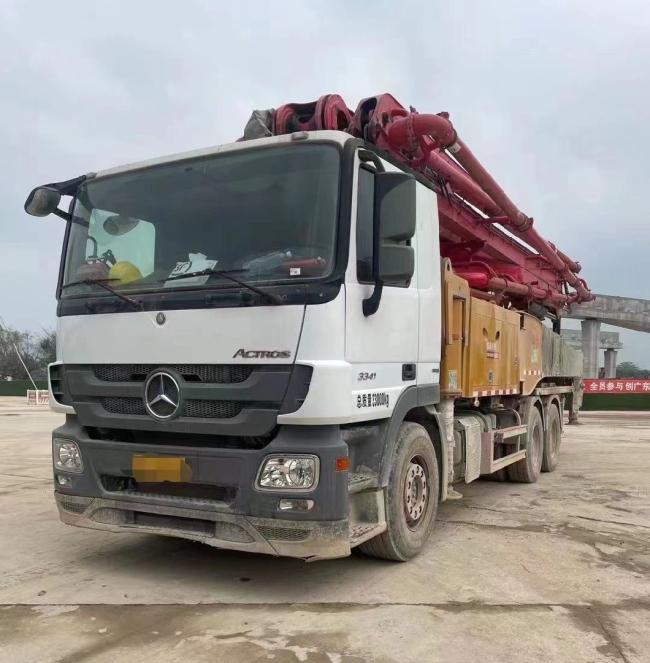 Used Concrete Pump Machine Sy 49 Meter Boom Pump
