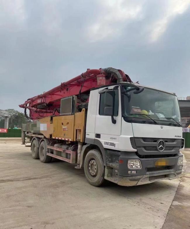 Used Concrete Pump Machine Sy 49 Meter Boom Pump