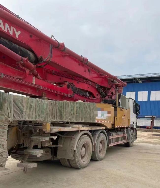 Used Concrete Pump Machine Sy 49 Meter Boom Pump