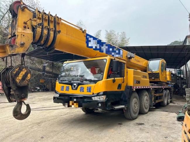 Top Sale Used Chinese Brand 50ton 100ton Truck Crane Five Section Boom Cost Price2013