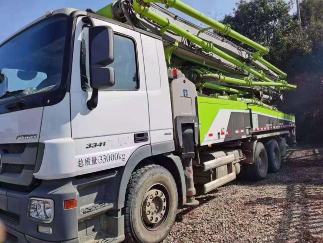 Second Hand Construction Heavy Equipment 49 Meter Boom Pump