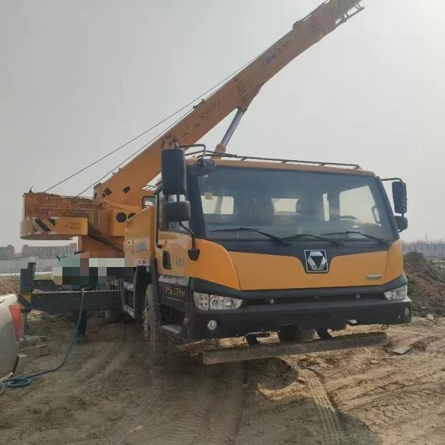 2017 Good Condition 25 Ton Heavy Duty Used Truck Crane Construction Machinery Hoist Crane