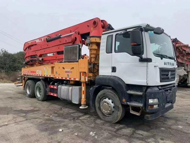 Second Hand Heavy Equipment 38 Meter Used Concrete Pump for Ready Mix