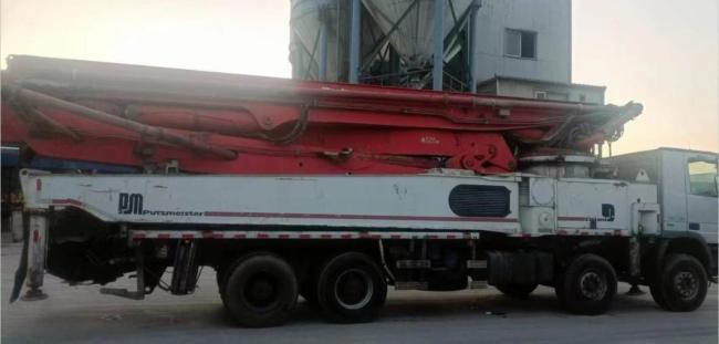 2014 Used Schwing Putzmeister Concrete Pump 56m on Benz for Sale!