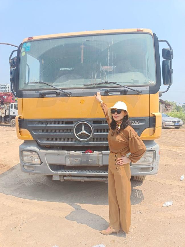 Original Putzmeister Schwing Concrete Pump 42m on Benz Mercedes for Sale