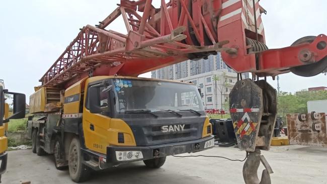 Used Mobile Crane 50ton Zoomlion Sy Truck-Mounted Telescopic Crane