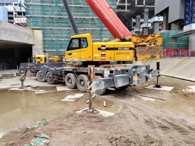 2014 Used Mobile Crane 100ton Lifting Equipment Truck-Mounted Telescopic Crane
