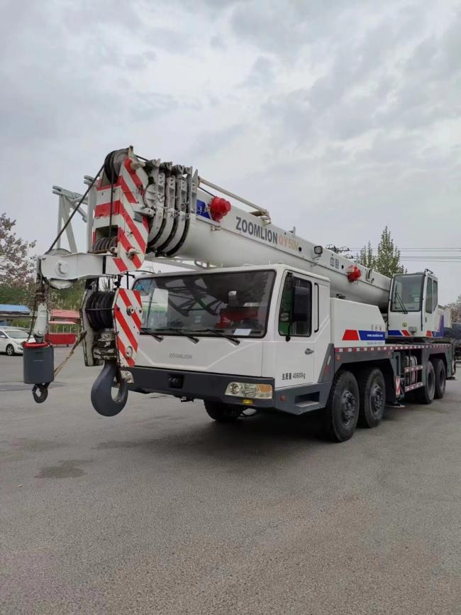 Hydraulic Mobile Crane Zoomlion 50ton 2010 Used Truck Crane