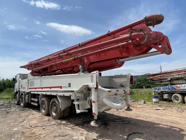 Construction Machinery Putzmeister 56 Meter on Benz Concrete Pump Truck