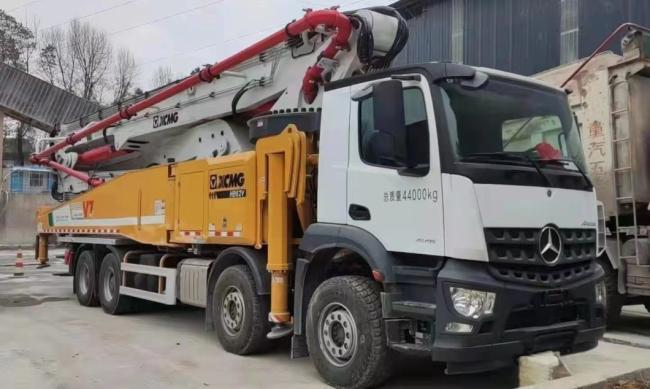 Uesd Truck Mounted Pump Construction Machine Mercedes Benz Concrete Pump