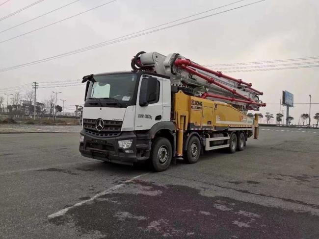 Uesd Truck Mounted Pump Construction Machine Mercedes Benz Concrete Pump
