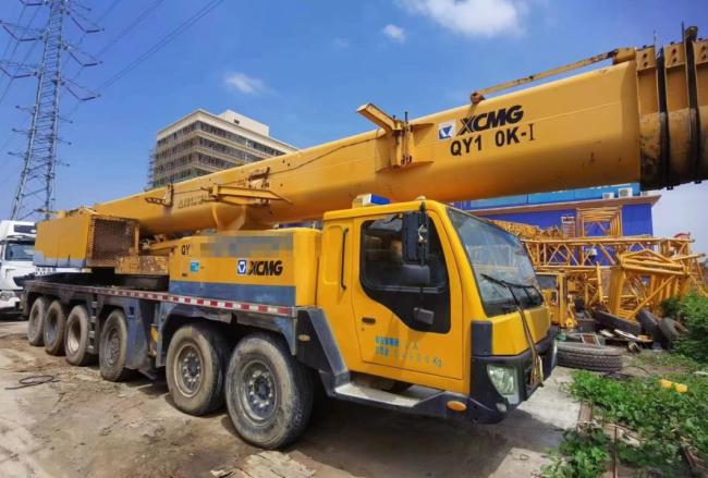 Terrian Mobile Crane Construction Machinery 100ton Lifting Equipment Mobile Crane