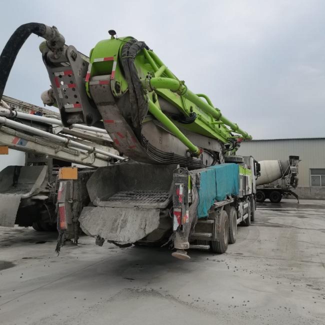 2020 Zml 56m Concrete Pump Truck Concrete Boom Pump Heavy Equipment