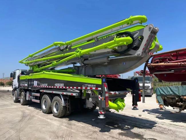 2013 Zml 56m Concrete Pump Truck Concrete Boom Pump Heavy Equipment