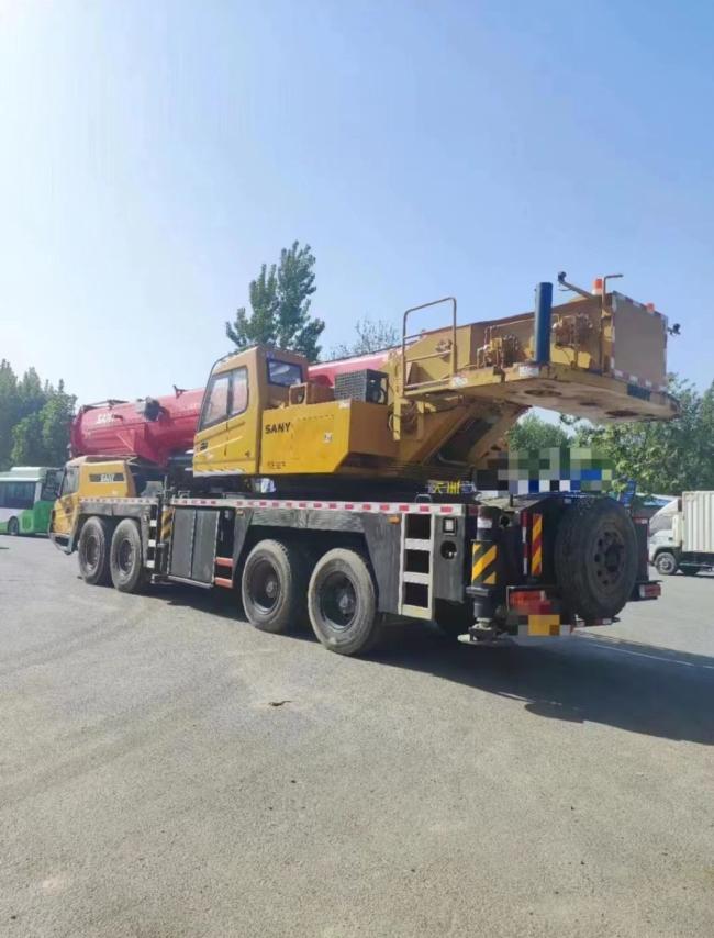 Perfect Original Condition China Top Brand Stc80t6 80ton Truck Crane Mobile Crane Lifting Equipments Factory Low Price