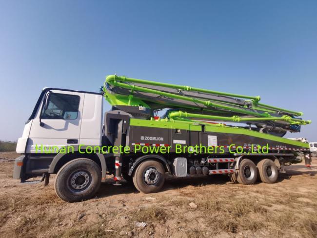 2018 Used 56m Concrete Pump Truck Concrete Boom Pump