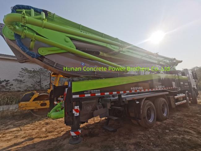 2018 Used 56m Concrete Pump Truck Concrete Boom Pump