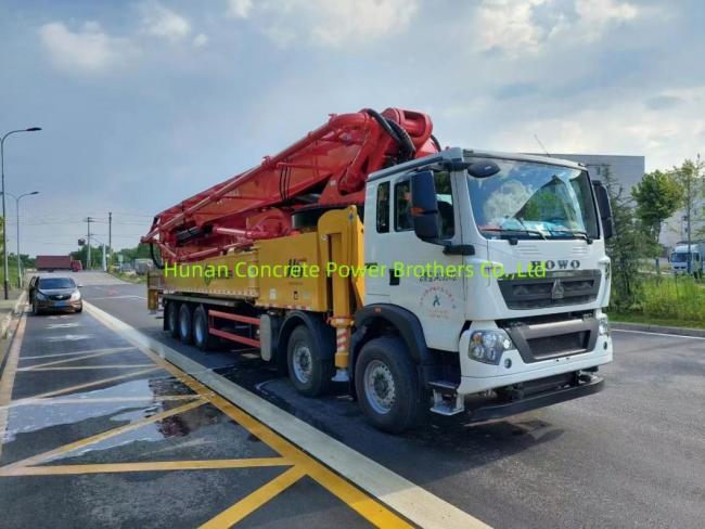 Factory Directly Sale 75m Concrete Pump Truck Concrete Boom Pump