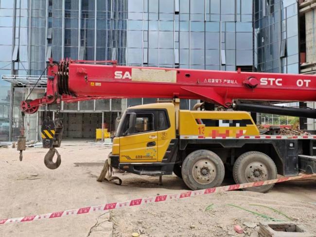 90% Near New 2019 550t 55t Used Truck Crane Hydraulic Crane Construction Equipment Factory Directly Sale