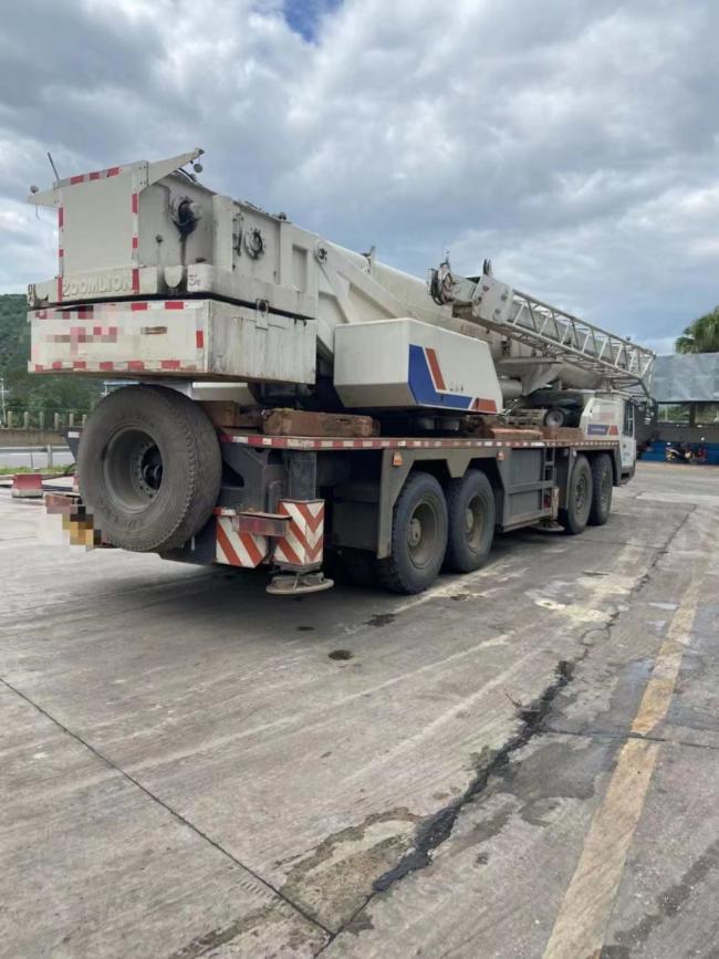 Zoomlion 80ton Hoist Crane Terrian Mobile Crane 2012 Year Used Crane