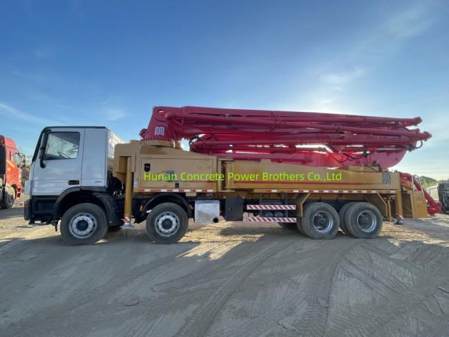2012 Putzmeister 46m Truck Mounted Pump Used Concrete Boom Pump