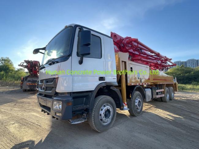 2012 Putzmeister 46m Truck Mounted Pump Used Concrete Boom Pump