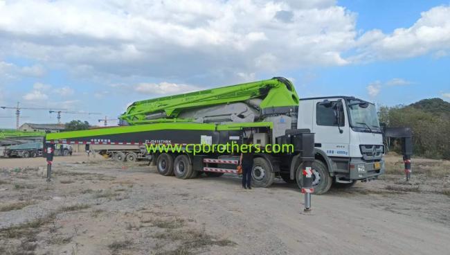 2013 Zml 56m Used Concrete Pump Truck Construction Machine