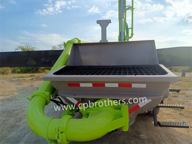 Second Hand 2013 Zml 56m Concrete Pump Truck Mercedes Benz