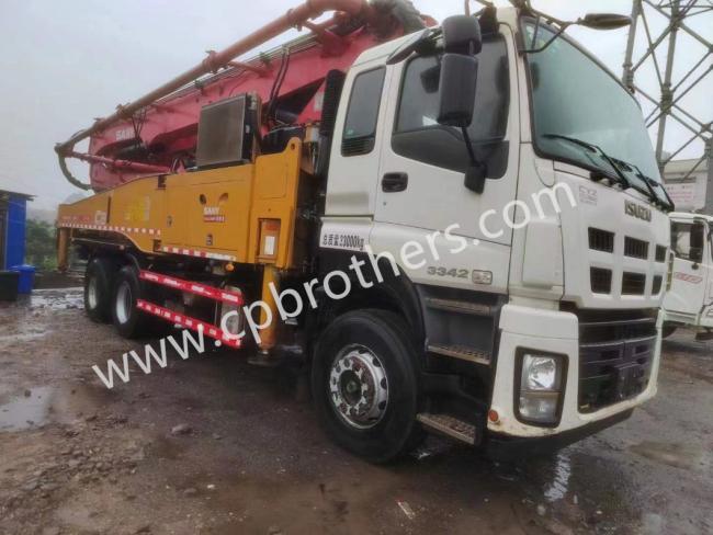 2018 Sy 49m Used Concrete Boom Pump on Isz