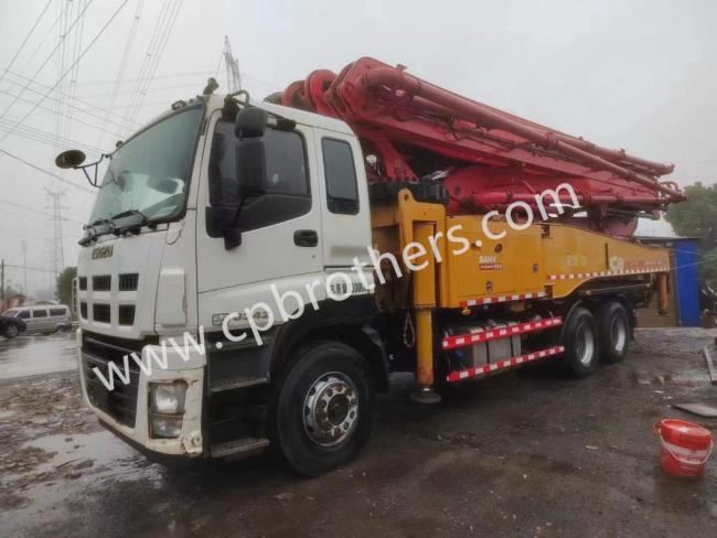 2018 49m Used Concrete Boom Pump Heavy Equipment