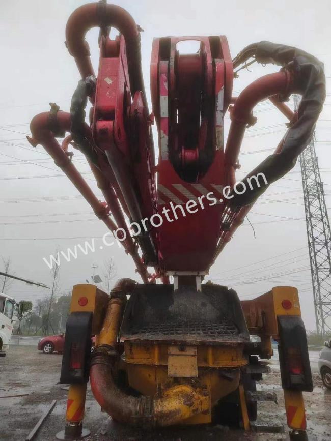 2018 49m Used Concrete Boom Pump Heavy Equipment