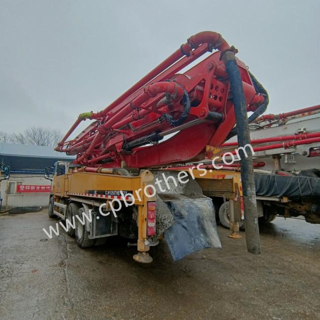 2018 Sy 46m Hydraulic Concrete Pump on Sitrak
