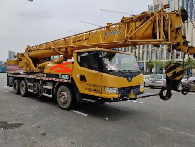 All-Terrain 2016 Used Truck Crane 25ton Hydraulic Mobile Crane Construction Equipment