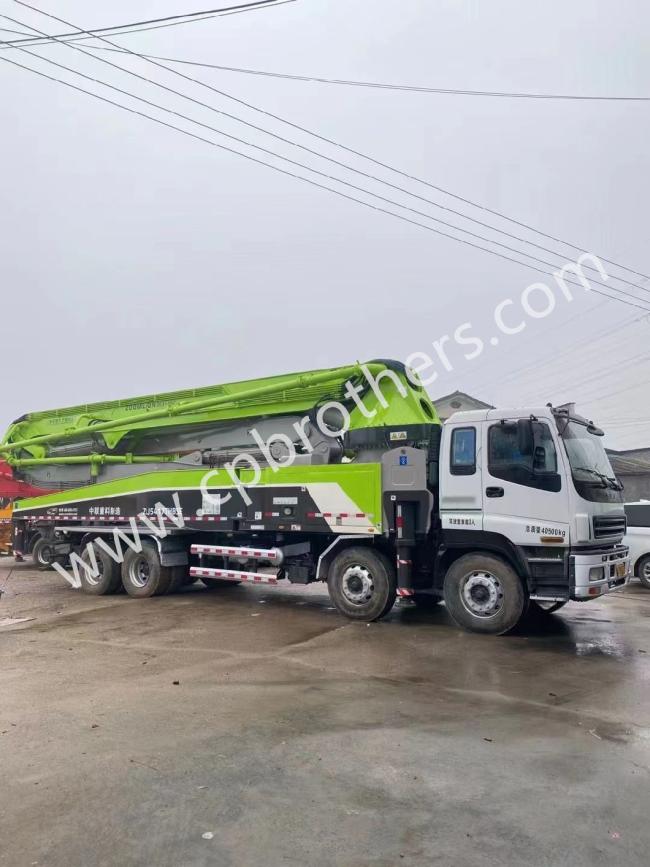 2013 Zoomlion 52m Concrete Boom Pump Truck Mounted Pump