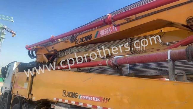 2021 Xg 62m Concrete Boom Pump Truck Mounted Pump