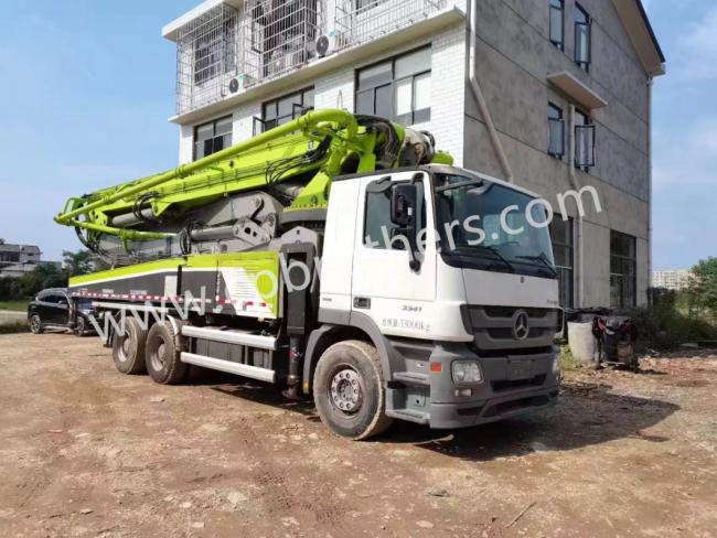 2018 Zoomlion 49m Used Concrete Pump Truck Very Good Condition